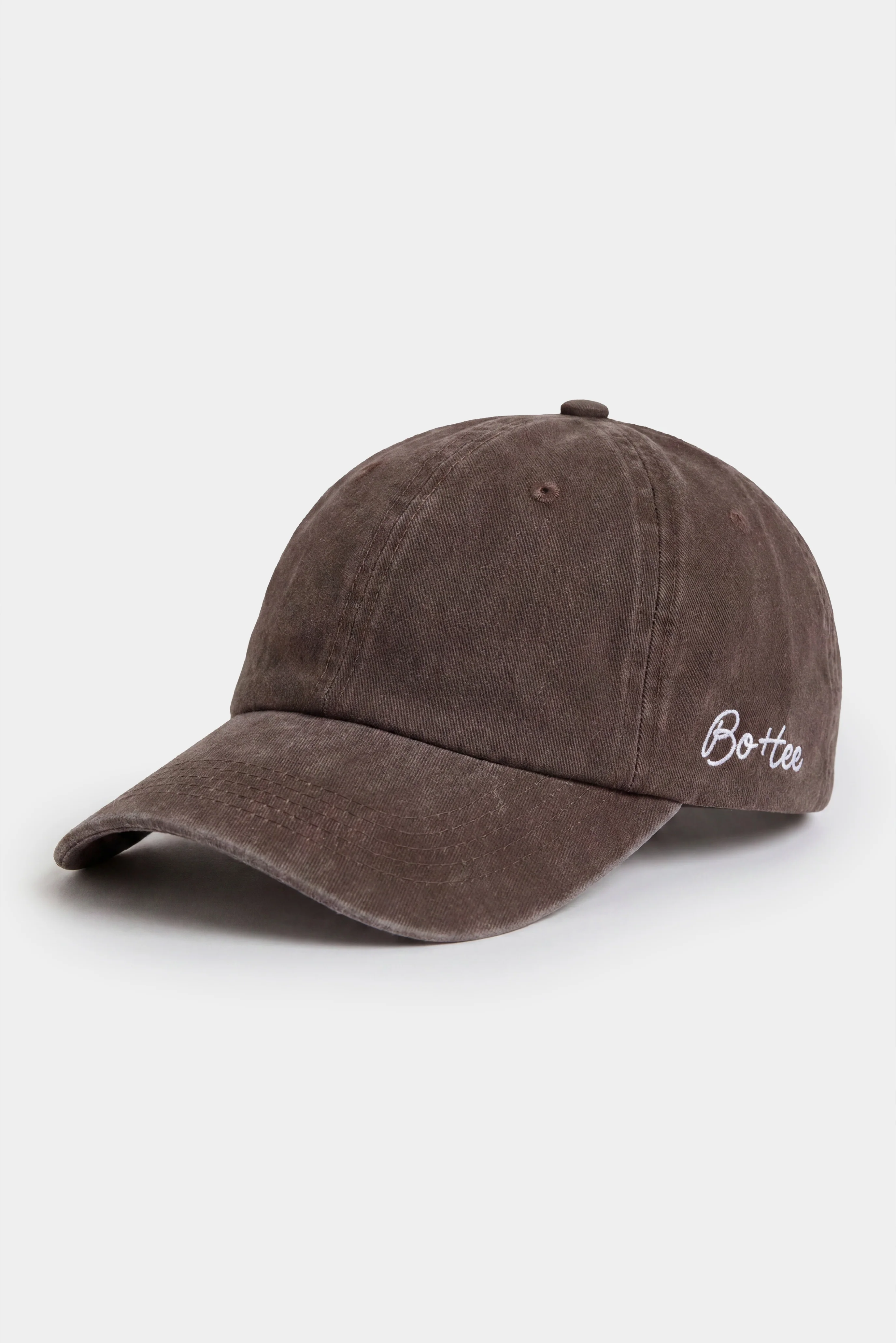 Baseball Cap in Dark Cocoa - Image 2