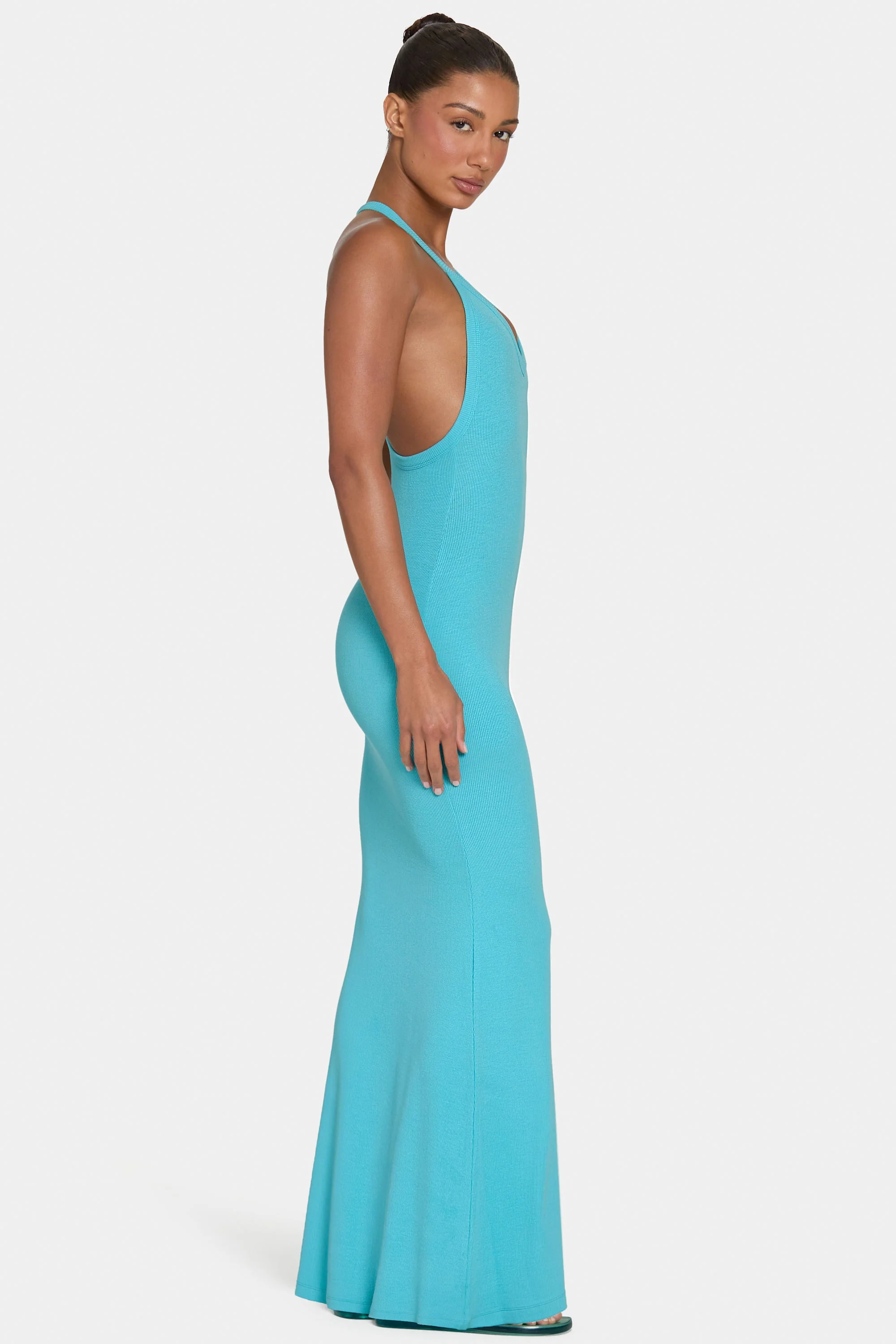 ButterCloud™ Maxi Dress in Aqua - Image 3