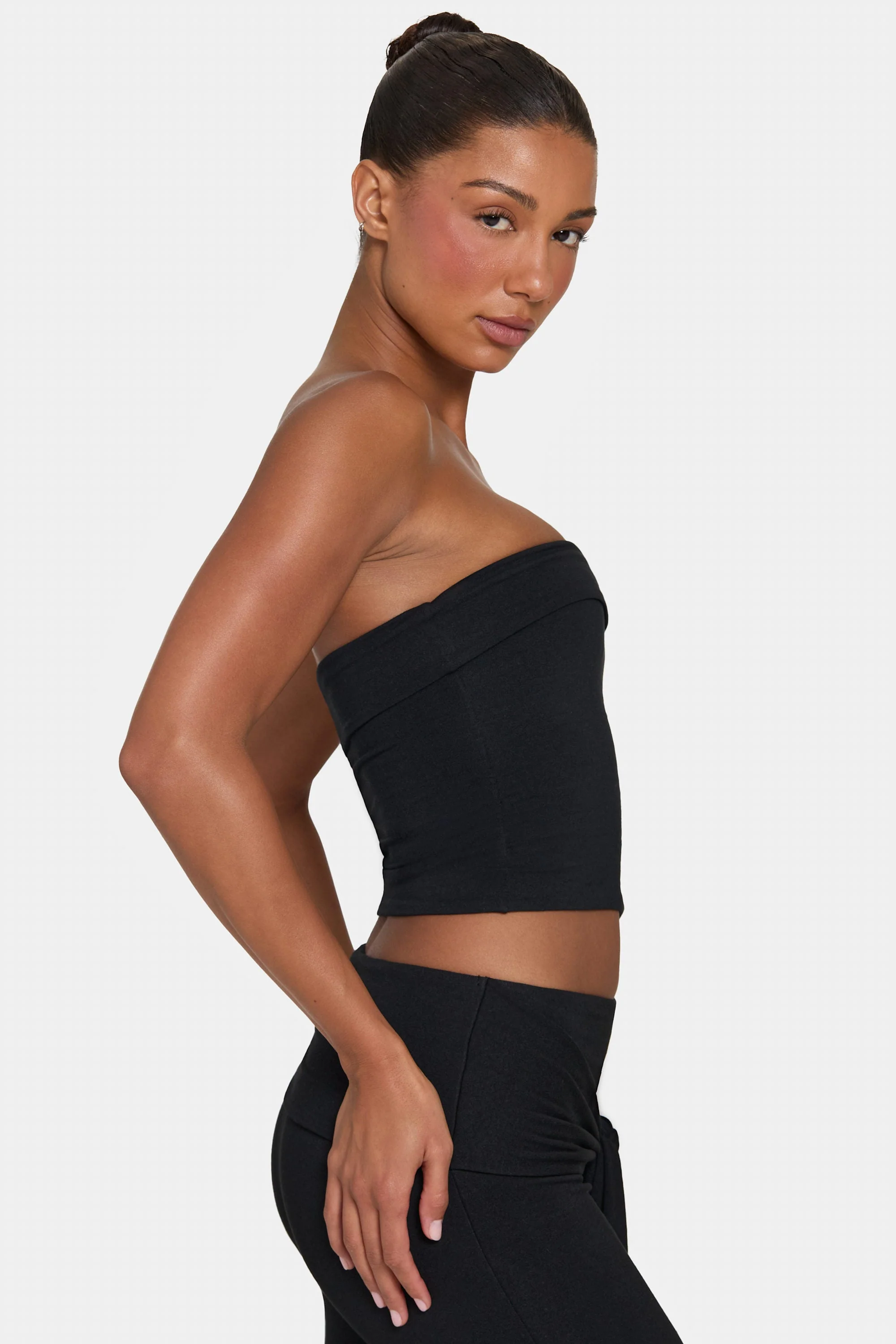 ButterCloud™ Tube Top in Black - Image 3
