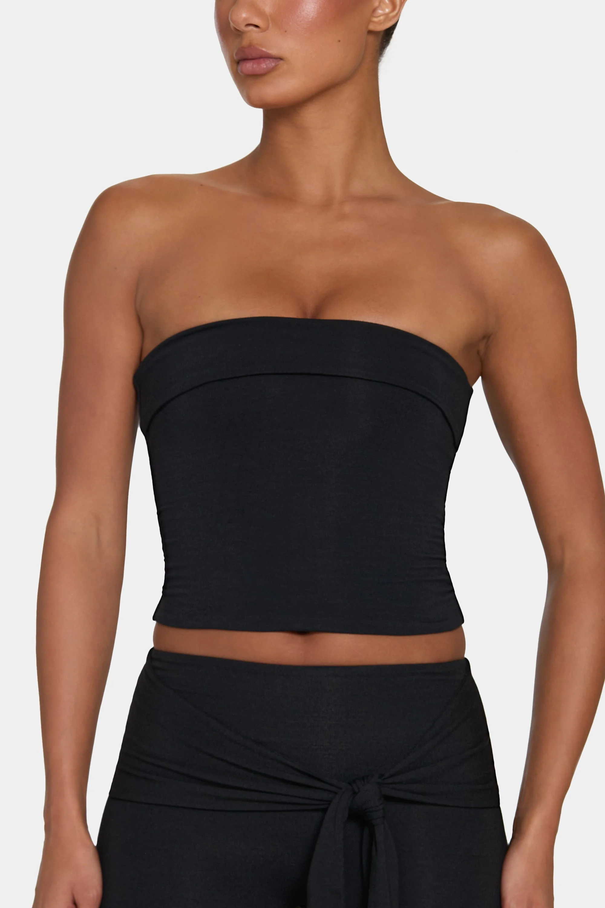 ButterCloud™ Tube Top in Black - Image 4