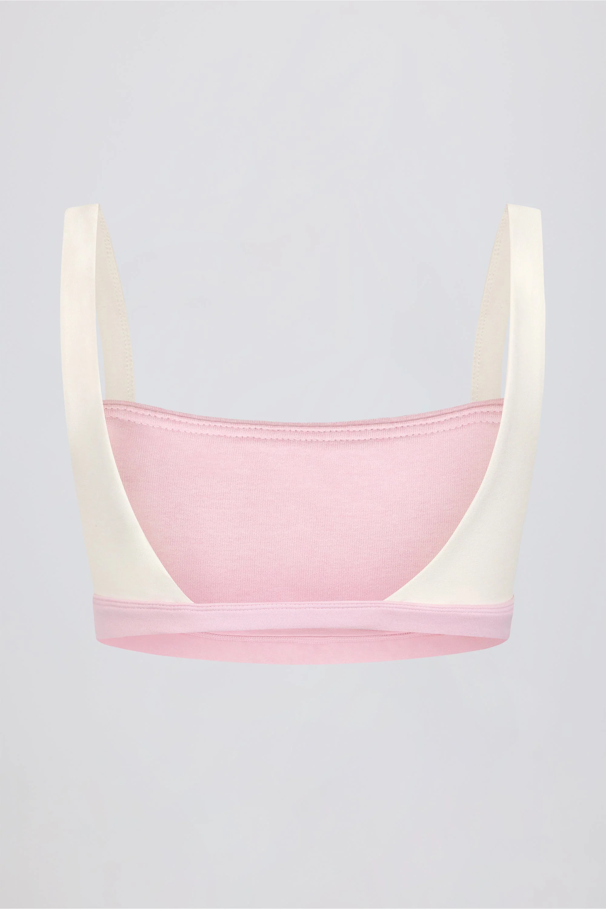 Contrast Sports Bra in Bloom - Image 6