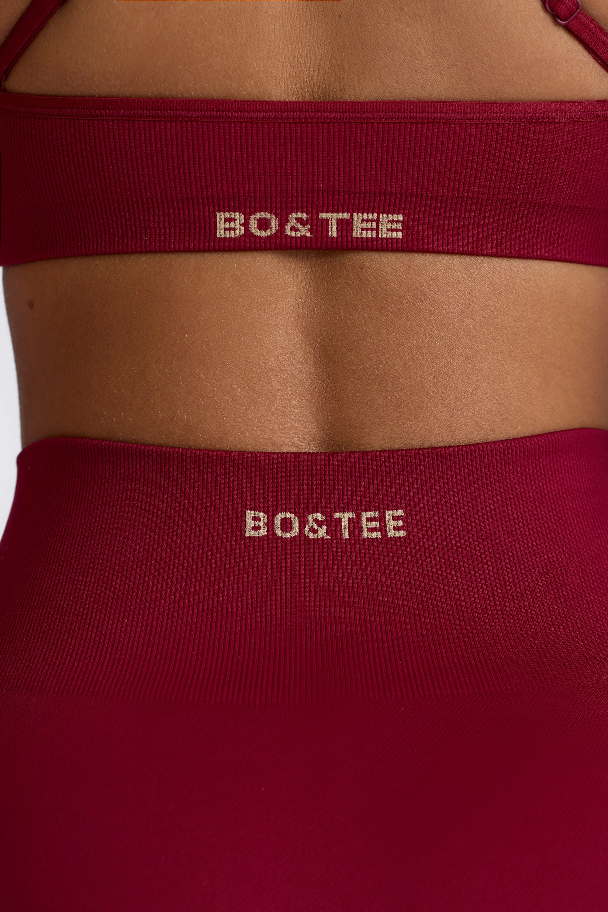 Super Sculpt Seamless Leggings in Cherry - Image 6