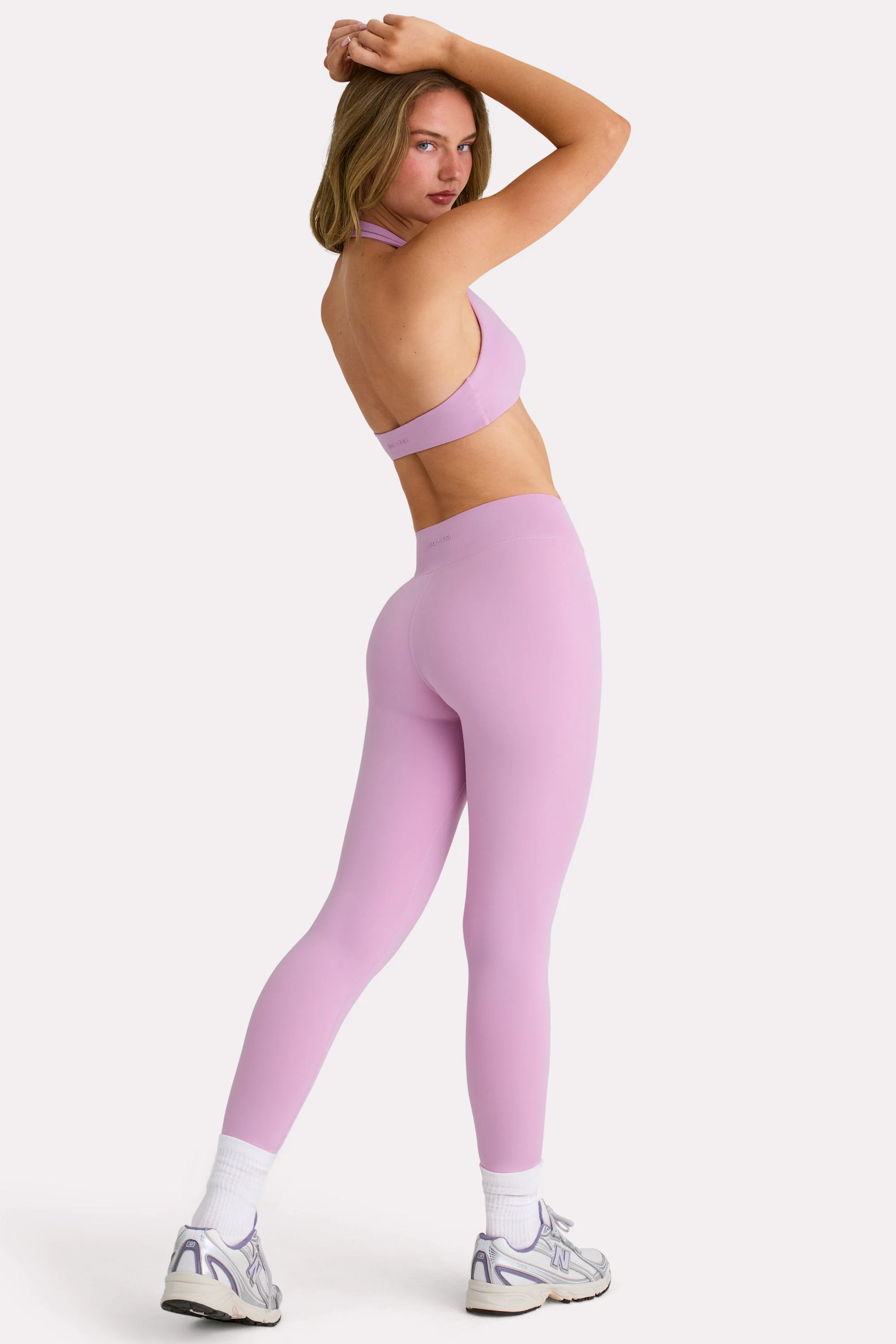 Soft Active Leggings in Sweet Pink - Image 2
