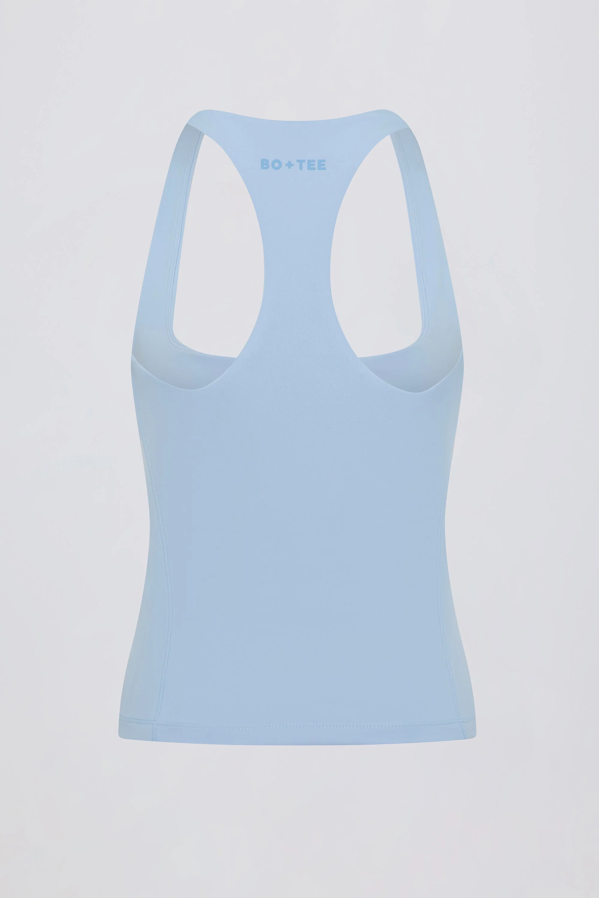 Soft Active Racerback Tank Top in Sky - Image 5