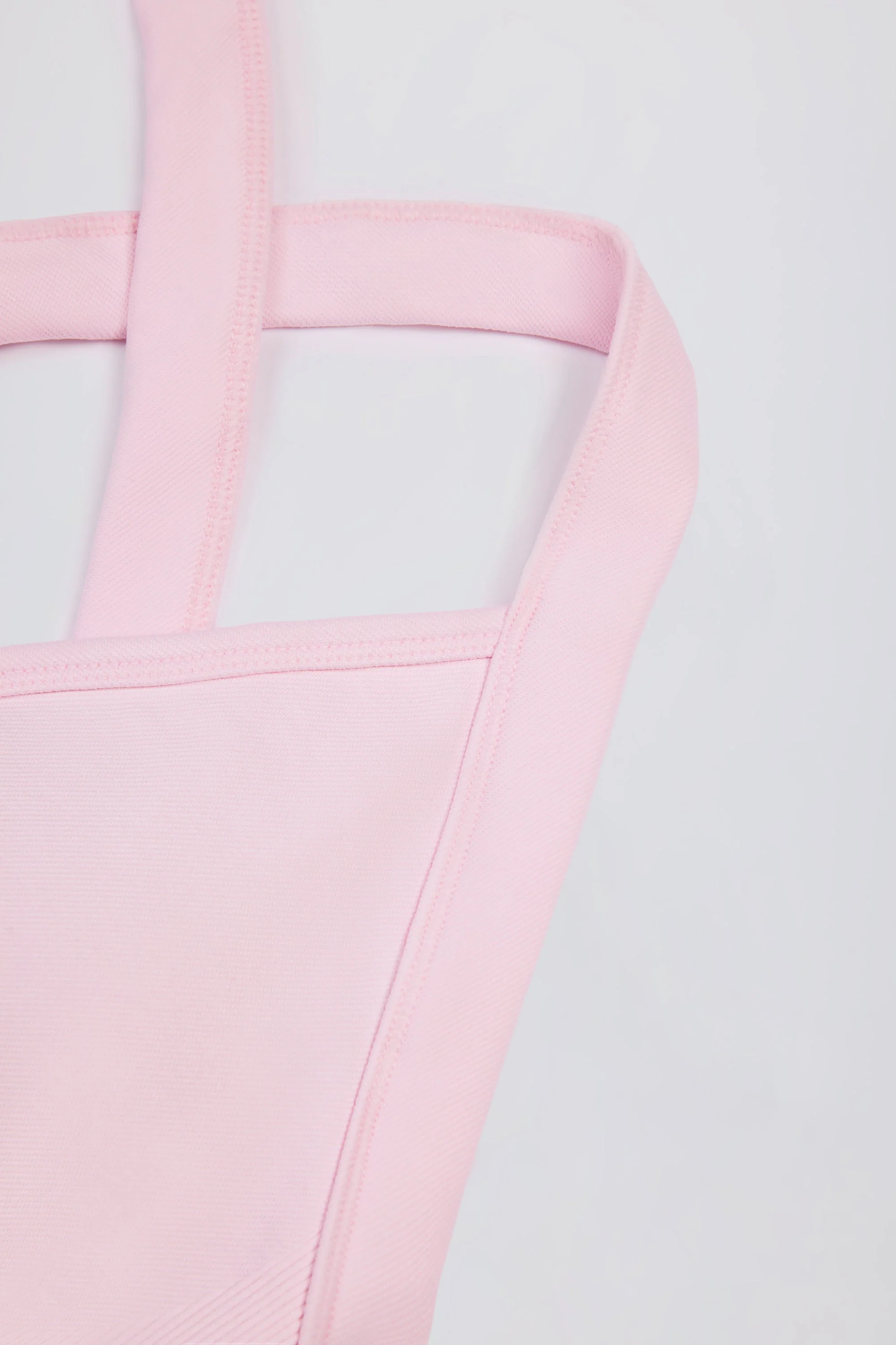 Super Sculpt Seamless Crossback Sports Bra in Soft Pink - Image 6
