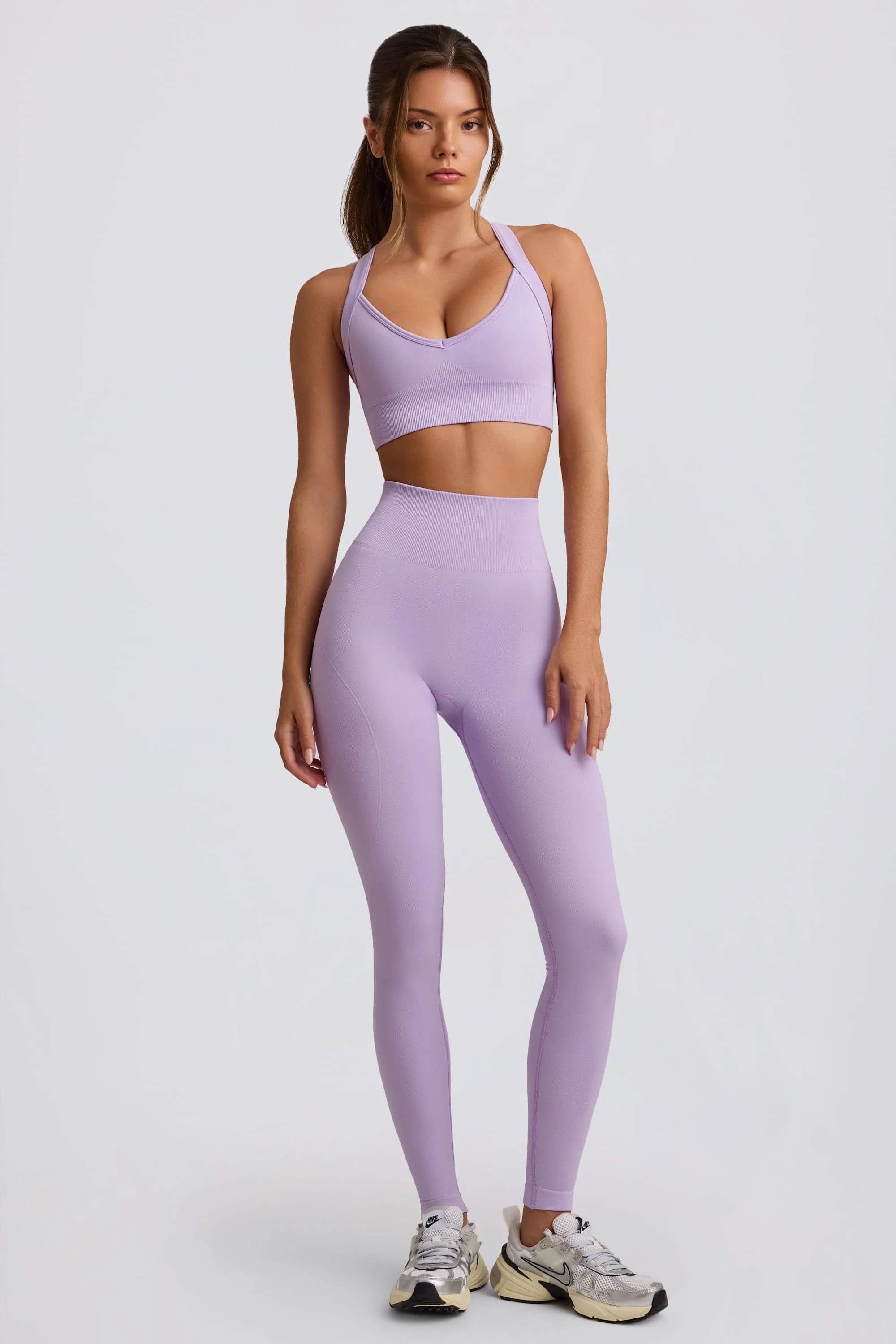 Super Sculpt Seamless High-Waist Leggings in Lavender - Image 5